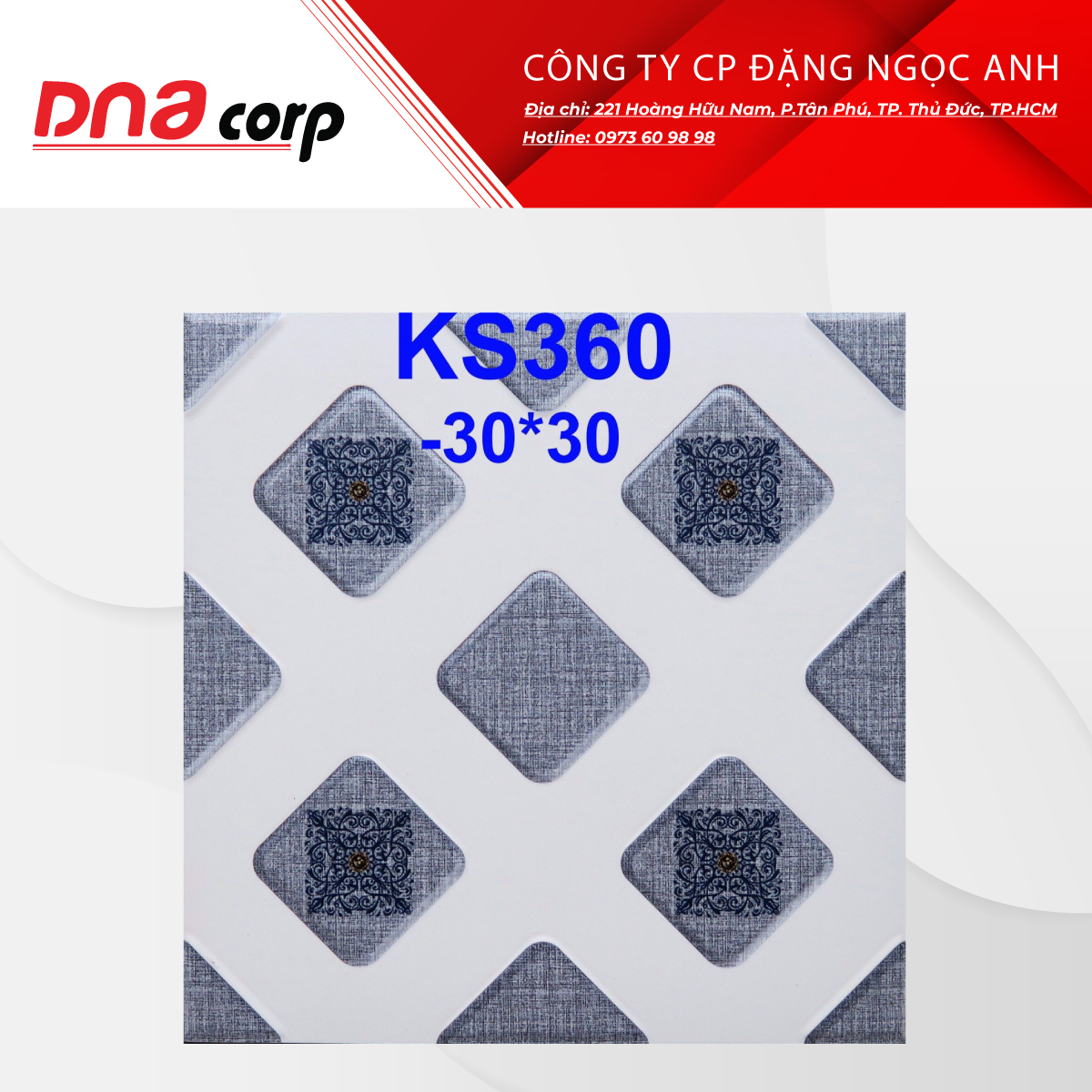  Gạch lát nền 30*30 KS360 