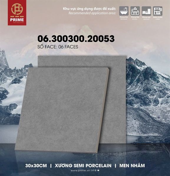 30*30 20053 Gạch lát nền Prime ( T=11V=0.99M )