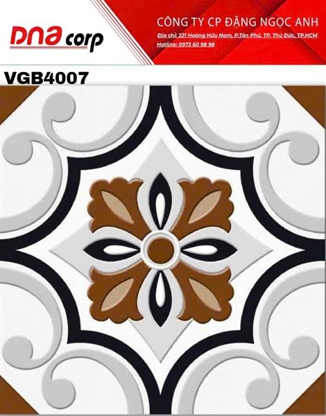 40*40 VGB4007 Gạch trang trí Mikado (T=6V=0.96M)