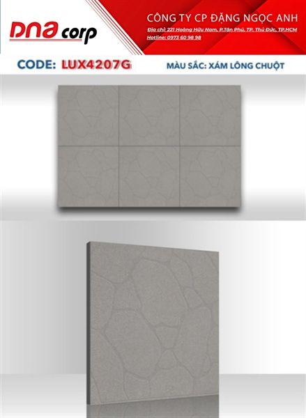 40*40 Lux4207G Đá thạch anh Fico L1 A (0.96m/6v/th)