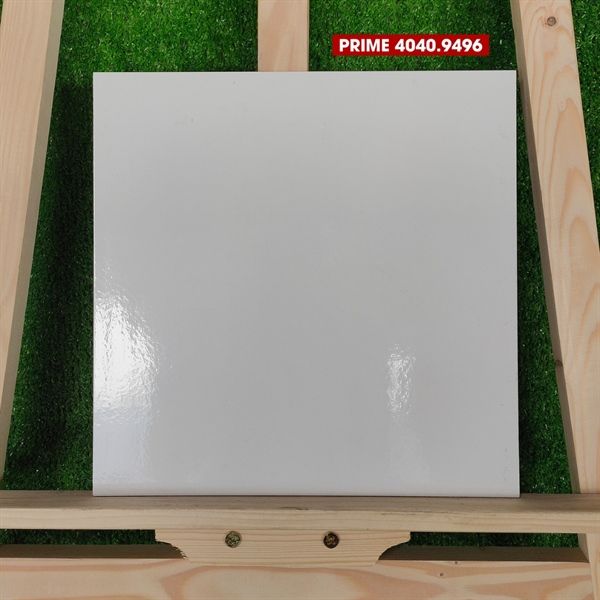 40*40 9496 Gạch lát nền trắng trơn (0.96m/6v/th)