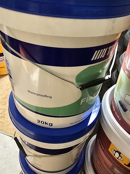 SƠN NGOẠI THẤT MÀU TRẮNG CHÔNG THẤM FLEXICOAT 20KG