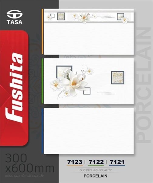 30*60 Tasa 7121 Gạch ốp tường đá bóng viên thân ( T=8v=1.44m )