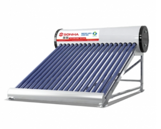 Máy năng lượng eco sơn hà 180lit 18 ống phi 58( giá đã giảm đã bao gồm phụ kiện+ công lắp đặt)