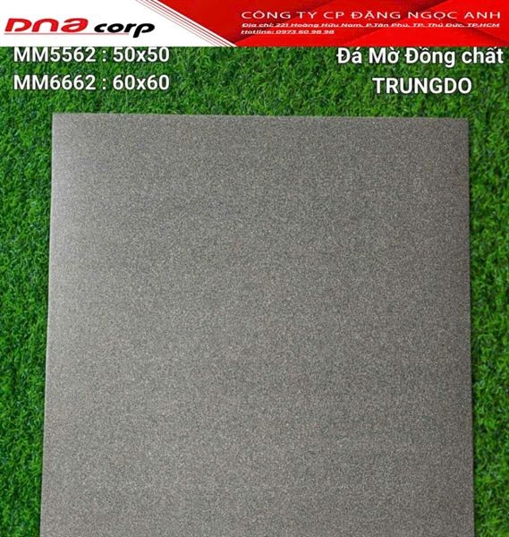 50*50 MM5562 Gạch đá đồng chất Trung Đô (1m/4v/th)