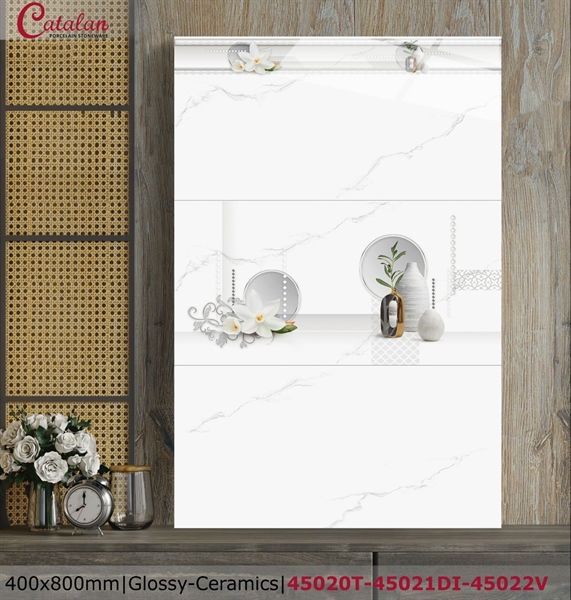 40*80 45020T Gạch ốp tường thân men bóng Catalan ( T=4V=1.28M )