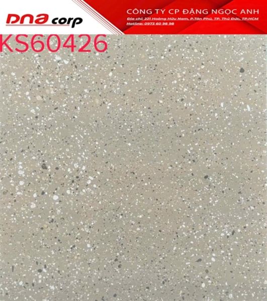 60*60 KS60426 Gạch lát nền đá mờ ( T=4V=1.44M )