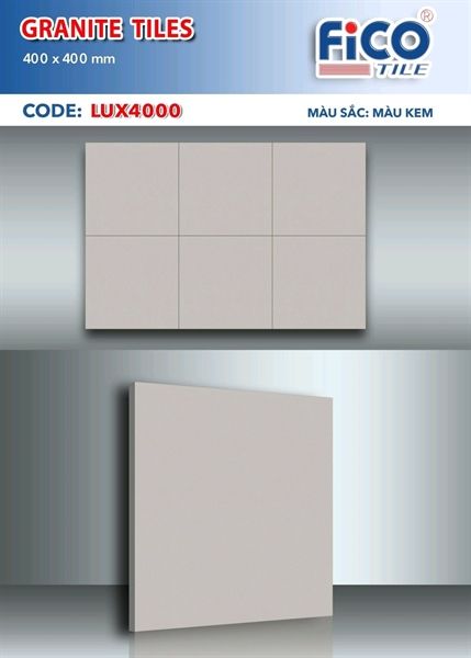 đá thạch anh 40x40 lux4000 fico loại 2