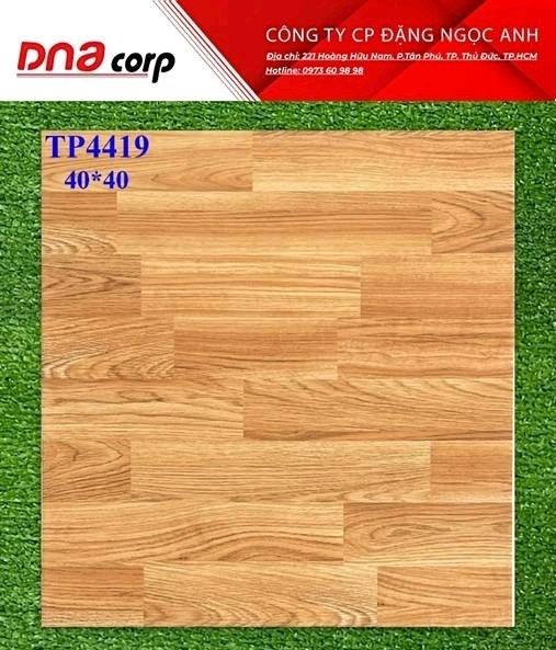 40*40 TP4419 Gạch giả gỗ loại B (6v/th/0.96m)