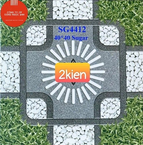 40*40 Sg4412 gạch sân vườn (6v/th)