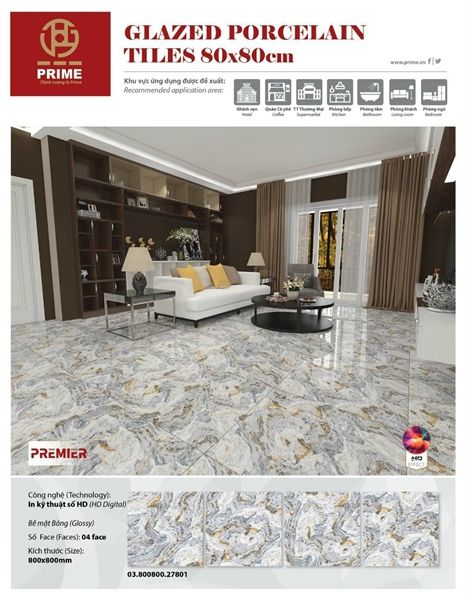 80*80 27801 đá prime 4 face (1.92m/3v/th)