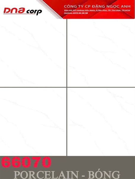 60*60 66070 Gạch lát nền BK Prime (T=4V=1.44M)