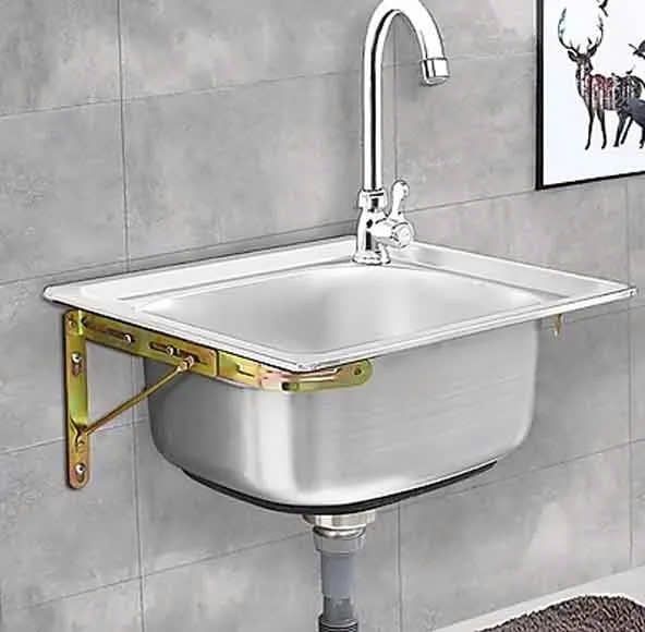 CHẬU CHÉN 1HOC DẬP 304SÚ 600*450MM kèm bộ xả
