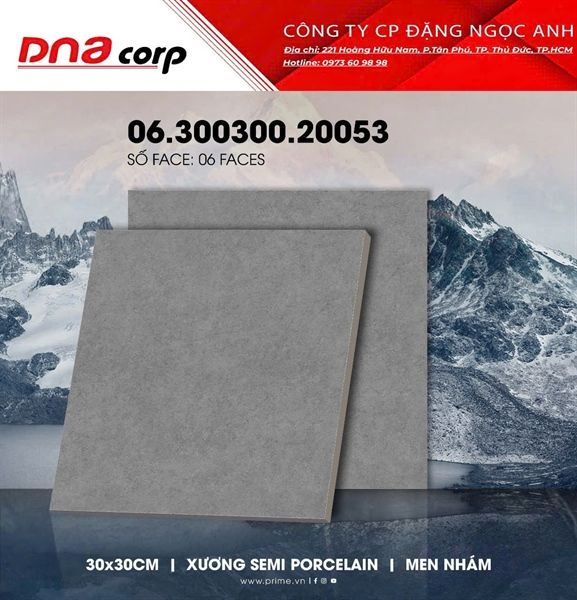30*30 20053 Gạch lát nền Prime ( T=11V=0.99M )