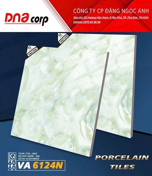 60*60 Gạch lát nền BK VA6124N (T=4V=1.44M)