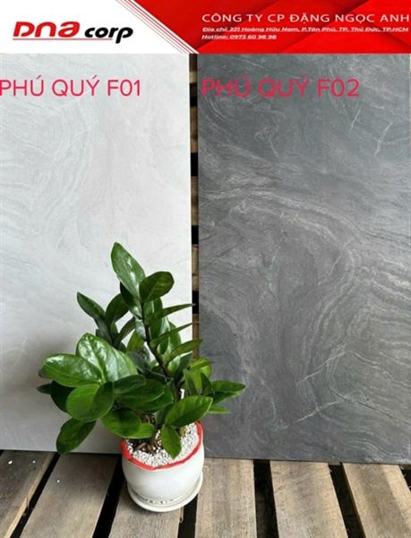 30*60 Phú Quý F02 Gạch lát nền đá mờ ( T=8V=1.44M )