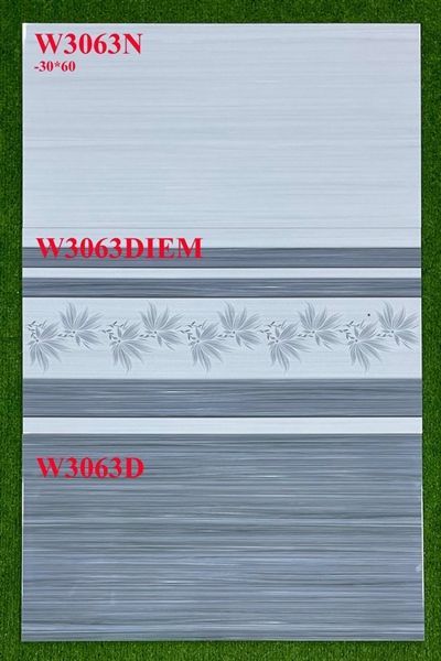 30*60 W3063D gạch ốp tường màu đậm Whitepony