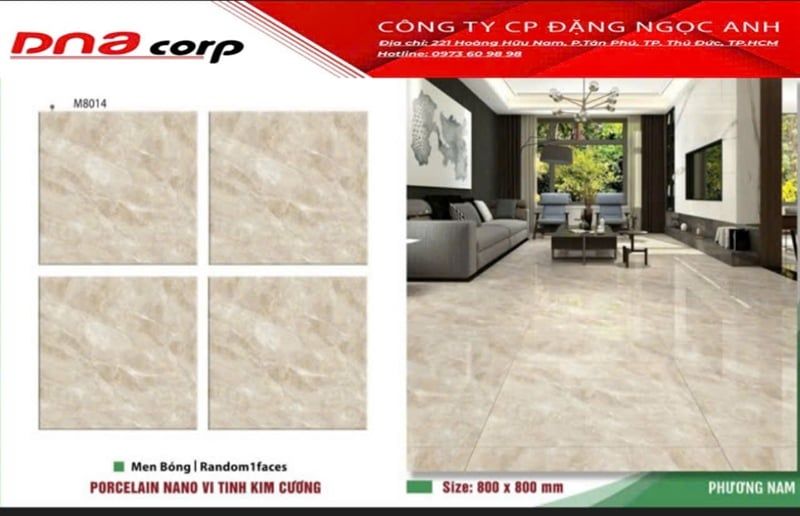80*80 M8014 Gạch lát nền (1.92m/3v/th)