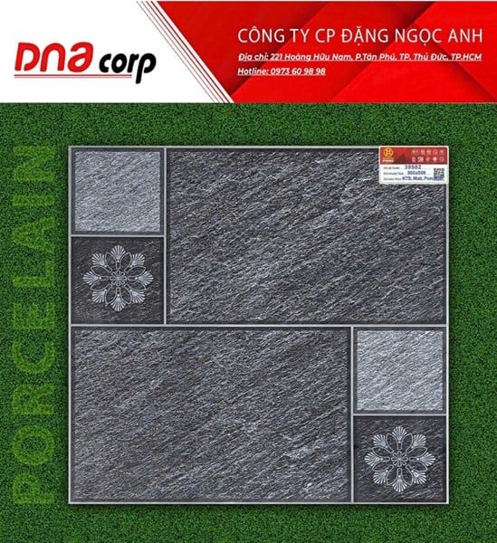 50*50 39502 Gạch đá lát sân vườn Prime
