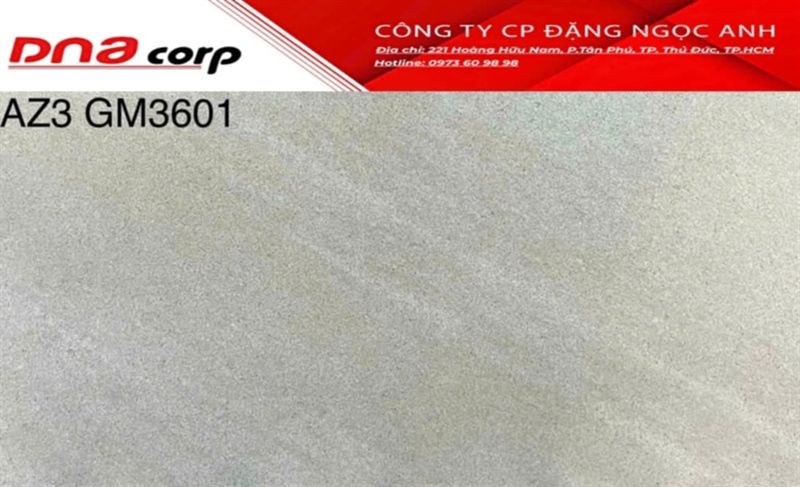 30*60 AZ3 GM3601 Gạch ốp lát đá mờ (T=8V=1.44M)