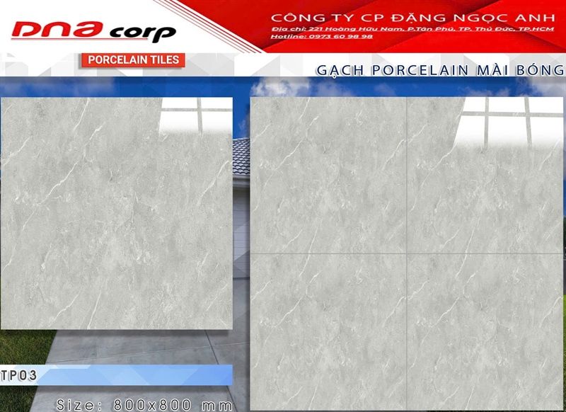 80*80 TP03 Gạch lát nền đá BK