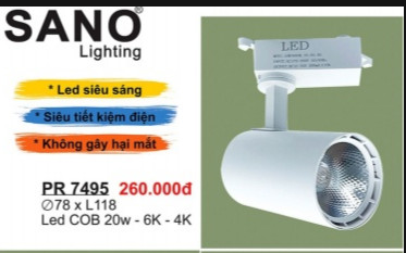 RP7495 led 12W Trắng
