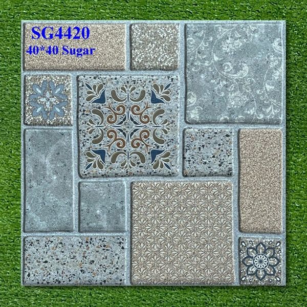 40*40 SG4420 men sân vườn sugar loại B ( T=6V=0.96M )