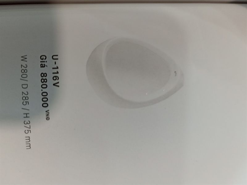 Bồn tiểu nam inax U116v