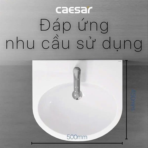Lavabo treo Màu sắc: Màu trắng (PW) KT: 450 x 500 x 190 mm L2152