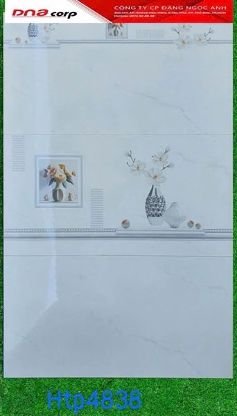 40*80 HTP4838D Gạch ốp tường Điểm men Hà Thanh (1.28m/4v/th)