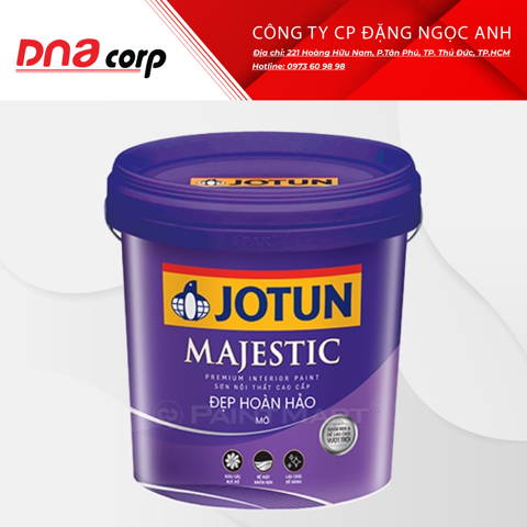  sơn jotun Majestic đẹp hoàn hảo mờ chính hãng 