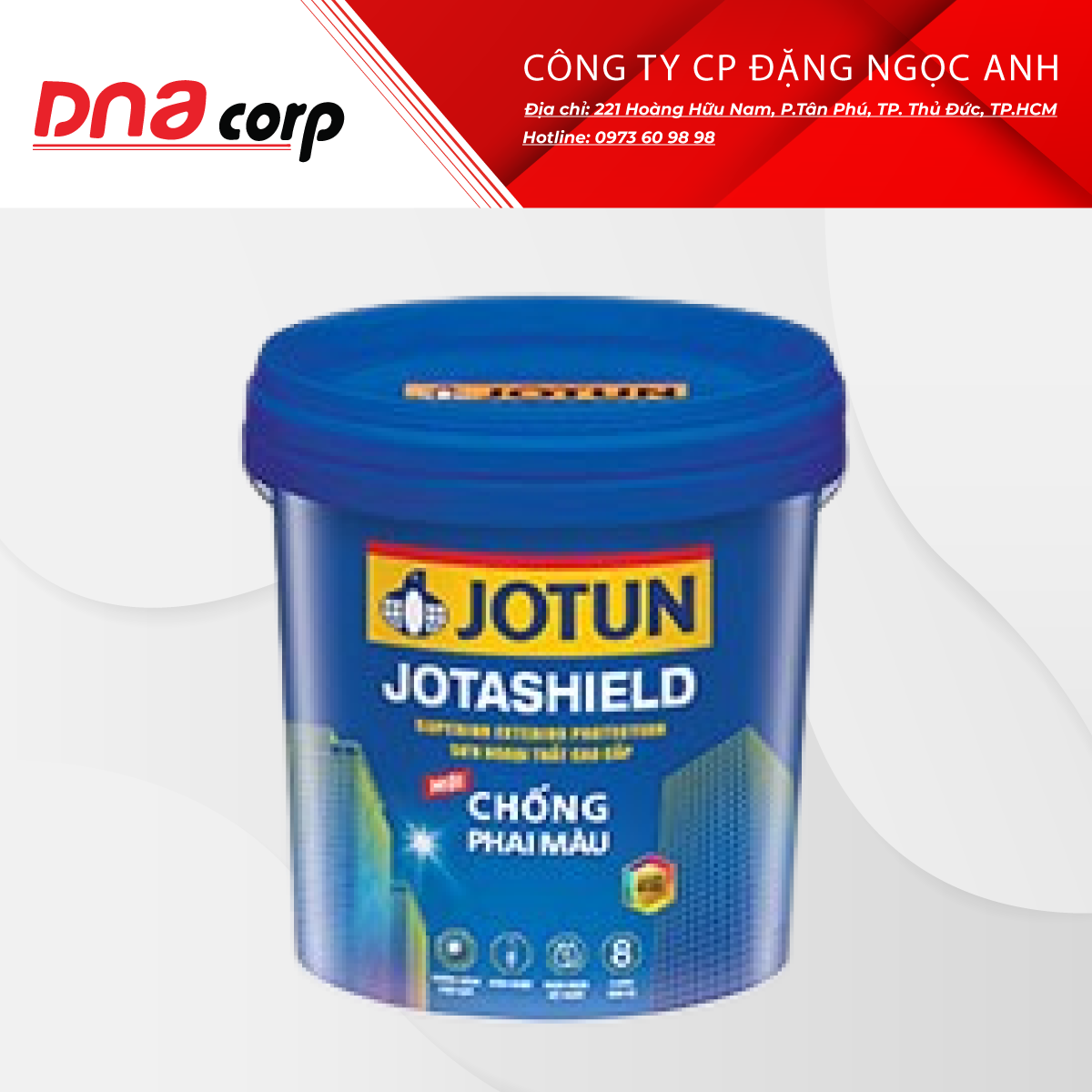  sơn jotun Jotashield Chống Phai Màu chính hãng 