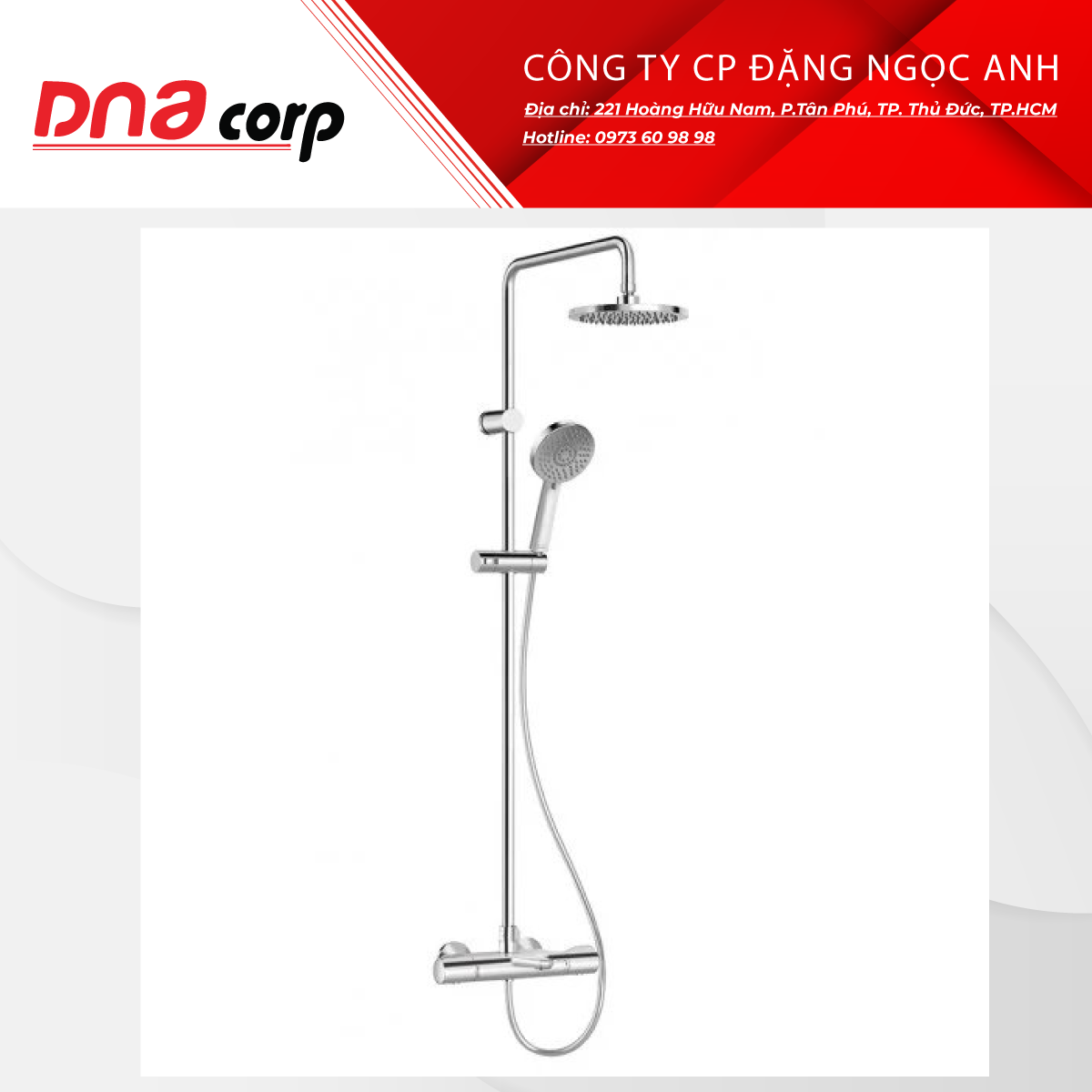  Bộ Sen Cây Cảm Biến Nhiệt American Standard WF-4952 EasySET 3 Đường 