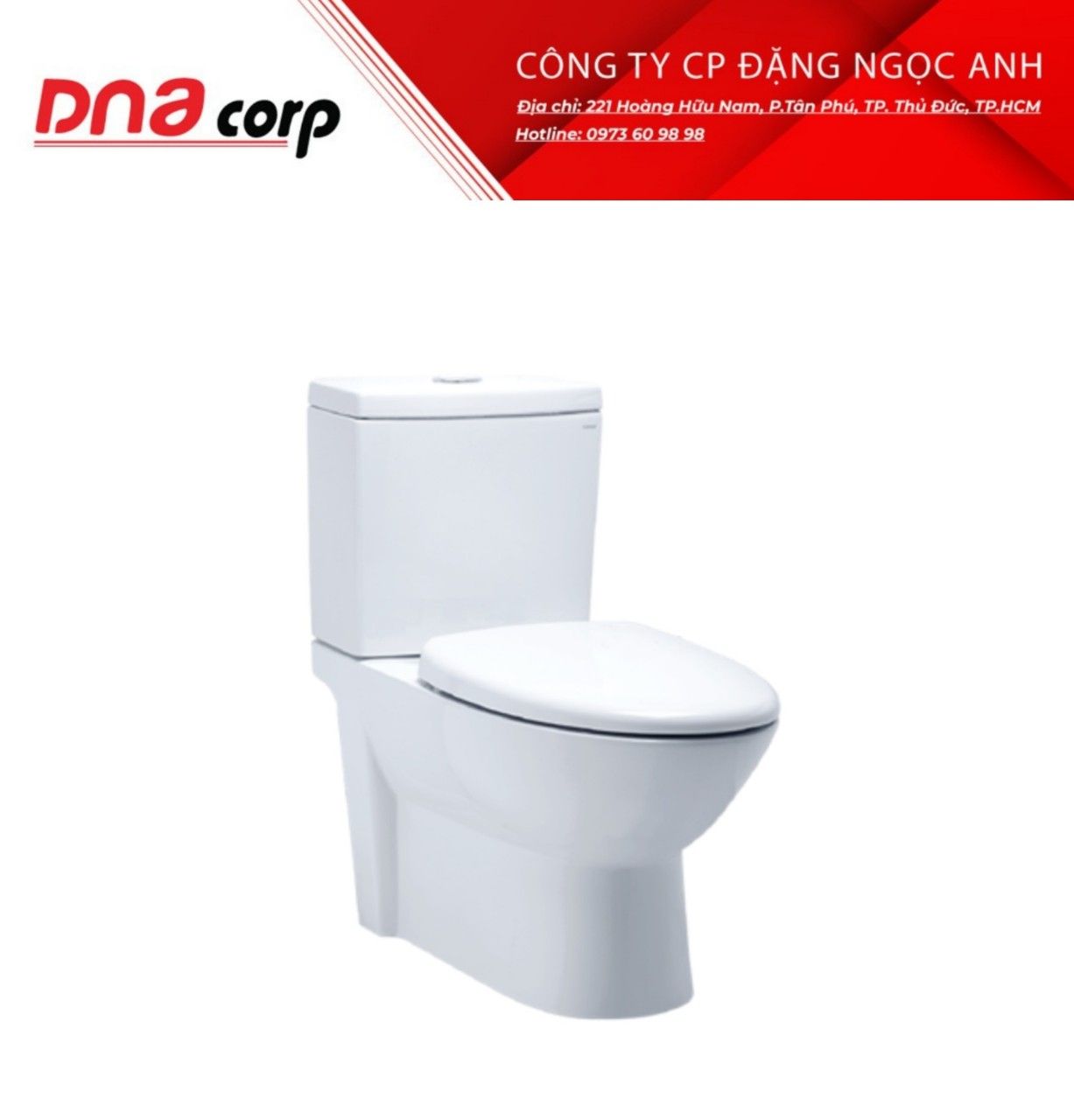  Bàn Cầu Hai Khối Nắp Êm - CD1340 