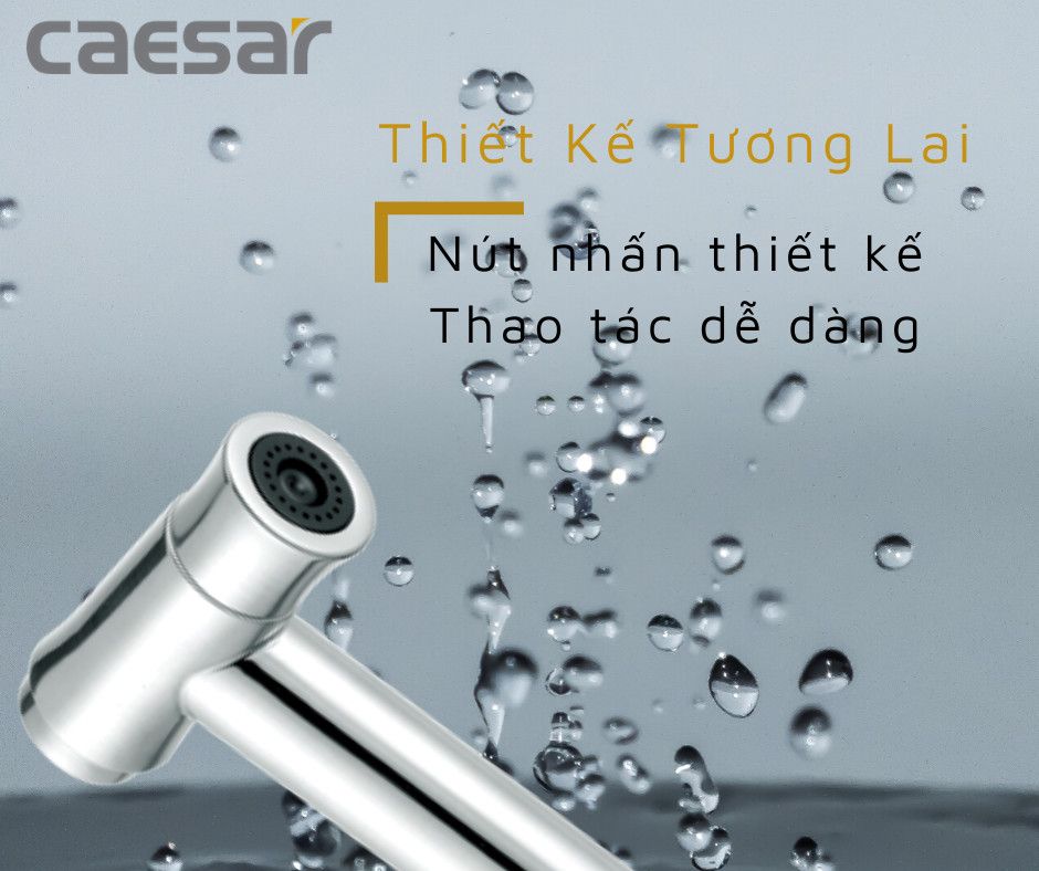  Vòi xịt inox Caesar 