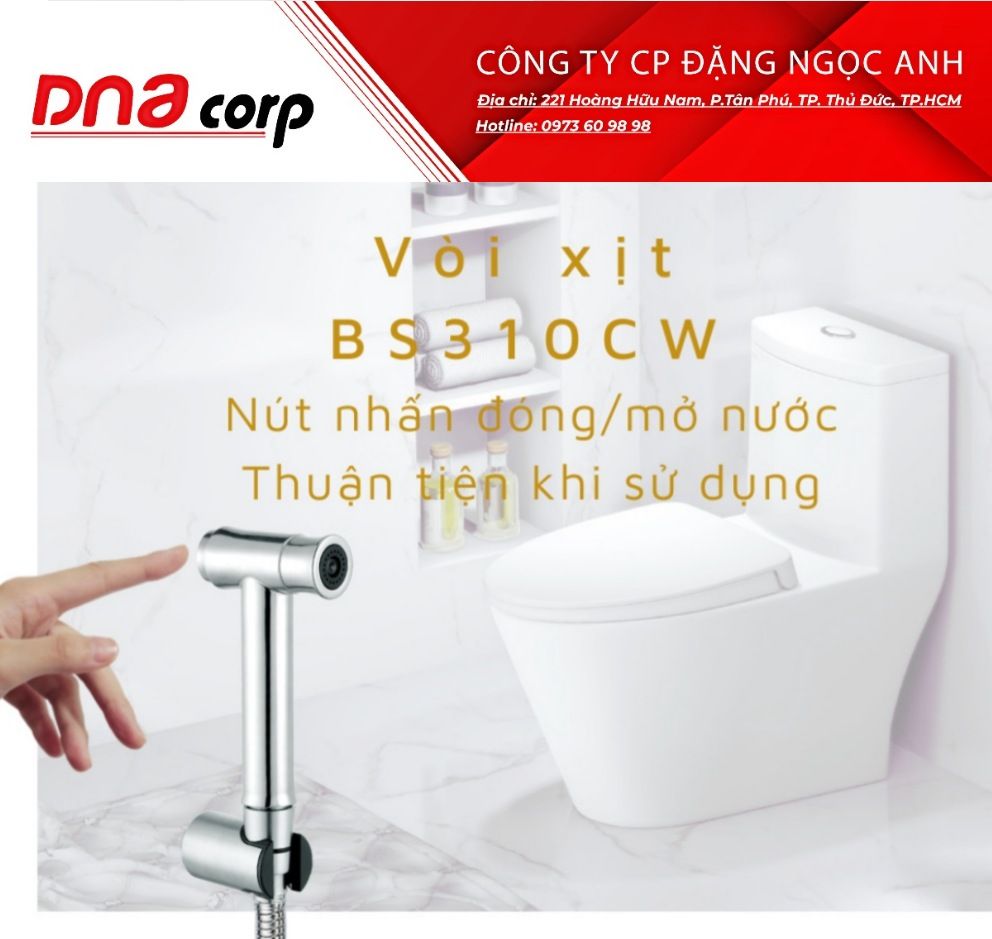  Vòi xịt inox Caesar 