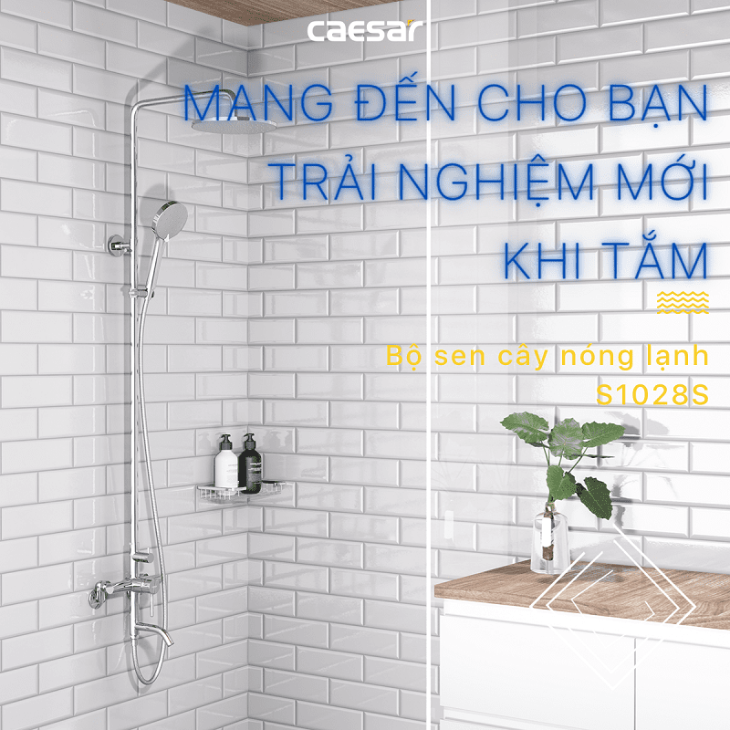  Sen tắm đứng nóng lạnh S1028S 