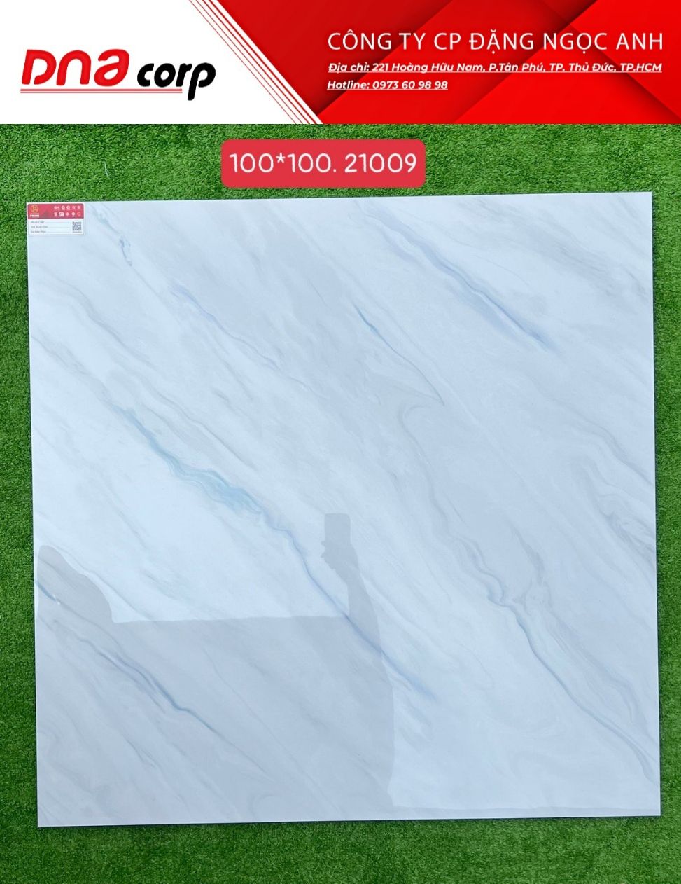 Gạch lát sàn nhà 100*100 Prime 21009 chính hãng