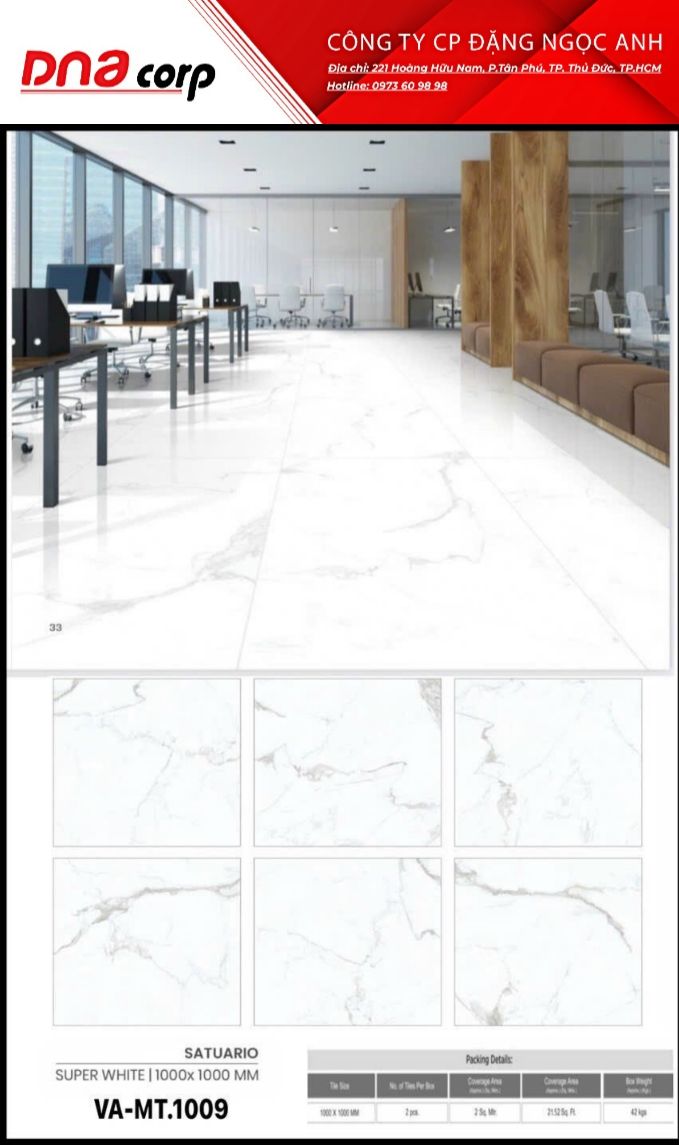 Gạch lát nền nhà Ấn Độ 100*100 MT1009