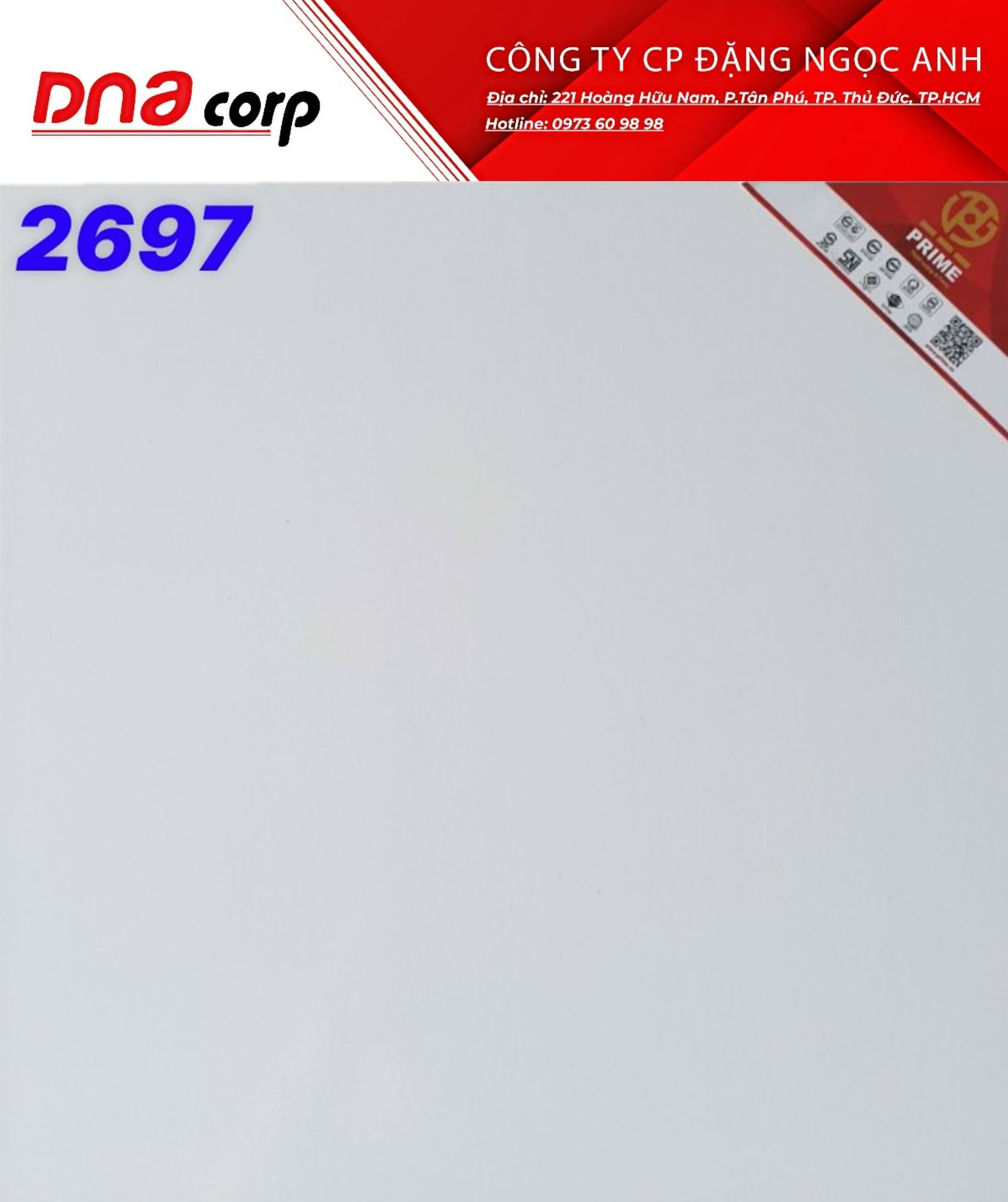 Gạch lát nền nhà 30*30 Prime 2697