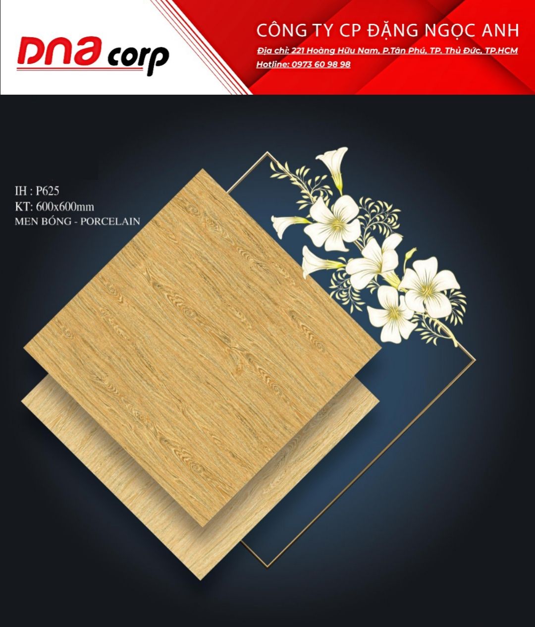 Gạch lát nền 60*60 Prime P625