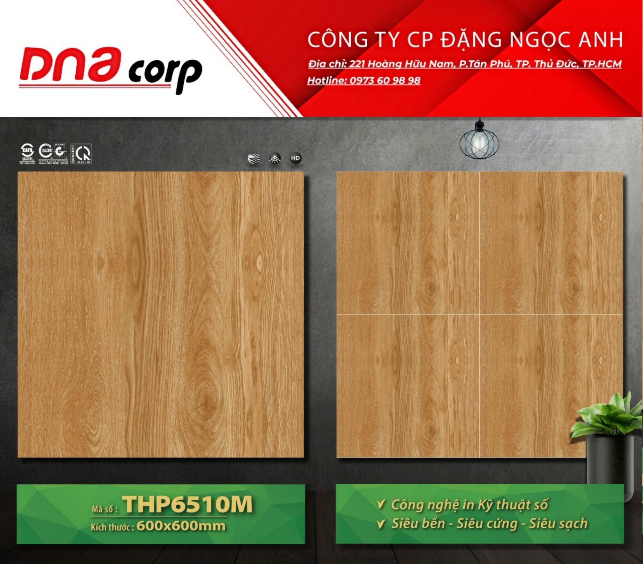 Gạch lát nền 60*60 Mikado THP6510M