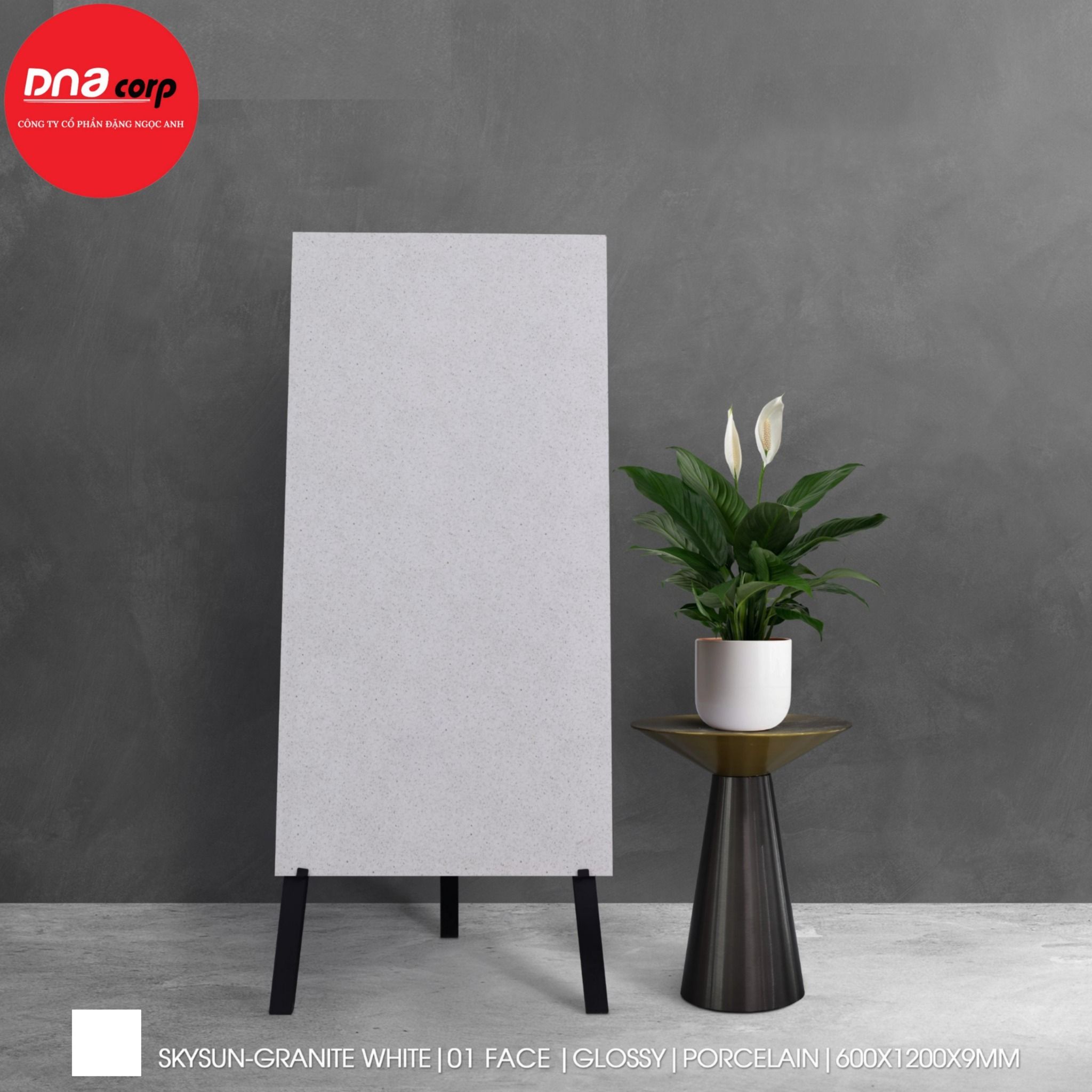 Gạch lát nền SKYSUN-GRANTE WHITE 60*120 VIỆT HƯƠNG CERAMIC