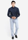  Quần Khaki nam Khatoco form Slimfit màu xanh nhạt mã Q2M528S0-VNMA001-1811-0003 