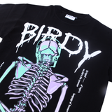  BIRDY TEE HALF SKELETON/Black 