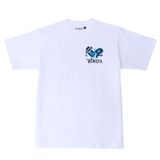  TEE SKATE BROKEN/white 