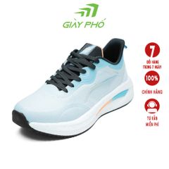 Giày Thể Thao BT7159 Màu Trắng Xanh, Vải Dệt Kim Thoáng Khí