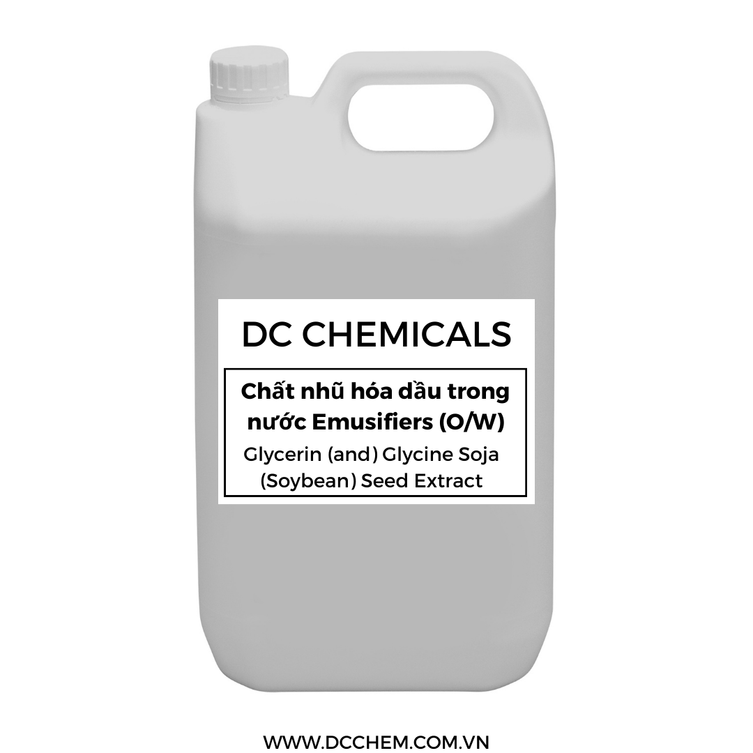 Chất nhũ hóa dầu trong nước Emusifiers (O/W) - Glycerin (and) Glycine Soja (Soybean) Seed Extract