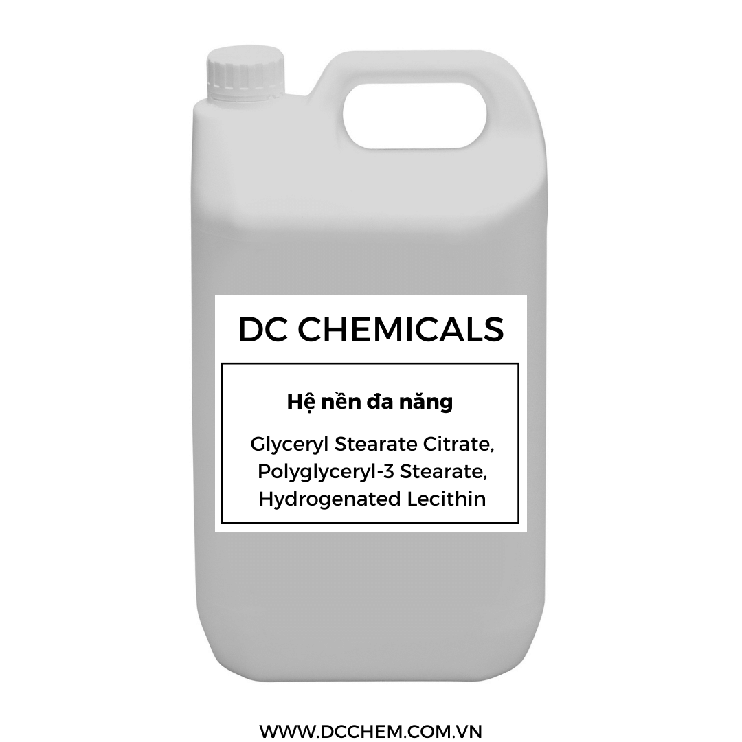 Glyceryl Stearate Citrate (and) Polyglyceryl-3 Stearate (and) Hydrogenated Lecithin - Hệ nền đa năng FUNCTIONAL AGENTS