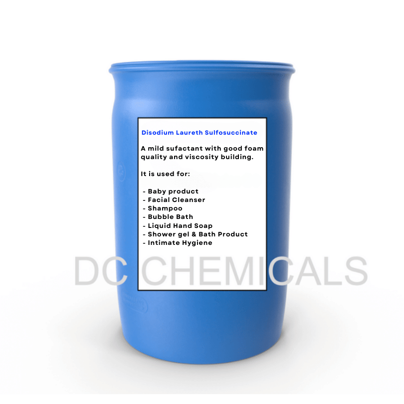 Disodium Laureth Sulfosuccinate - Chất hoạt động bề mặt anionic